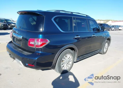 2018 Nissan Armada Sv из США, поврежденный, VIN JN8AY2ND8J9060338